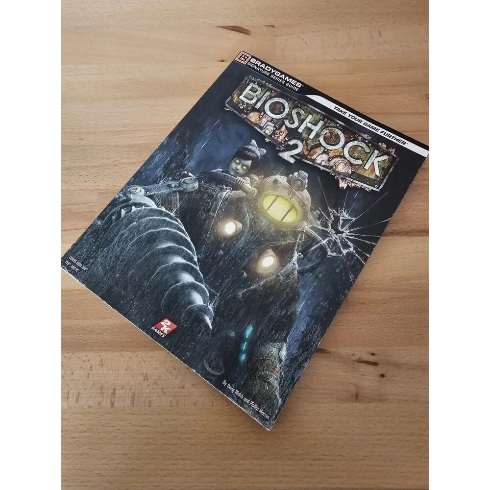 Bioshock 2 Brady Games Official Strategy Guide Playstation 3 Xbox 360
